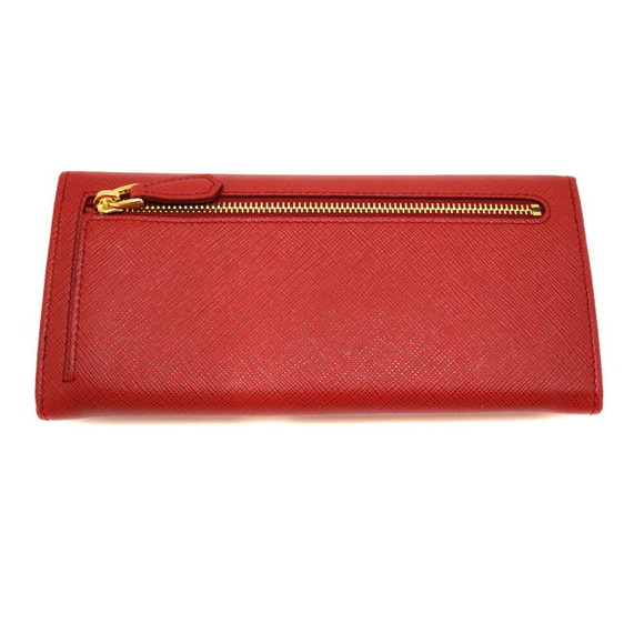 Prada Pass Red Wallet Long Case - Picture 1 of 15